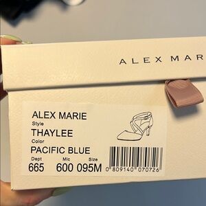 Alex Marie Thaylee Pumps in Pacific Blue